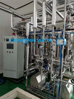 SS304 İlaç Su Sistemi FDA Reverse Osmosis Uv Su Temizleyici Tesisi