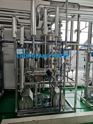 SS304 İlaç Su Sistemi FDA Reverse Osmosis Uv Su Temizleyici Tesisi