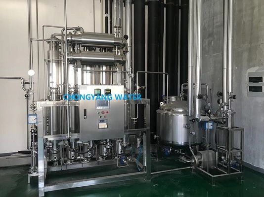SS316L Çok Kolonlu Damıtma Tesisi Dört Etki Damıtılmış Su İn Vitro Teşhis Reaktifi İçin Yapma Makinesi