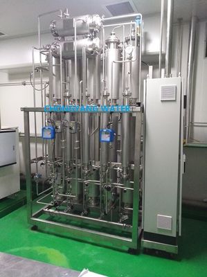SS316L Çok Kolonlu Damıtma Tesisi Dört Etki Damıtılmış Su İn Vitro Teşhis Reaktifi İçin Yapma Makinesi