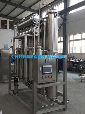 Enjeksiyon için paslanmaz çelik su damıtma makinesi