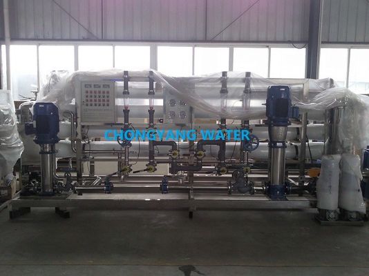 İçme suyu içecek endüstrisi için PLC Kontrol Ters Osmoz Su Filtresi Sistemi