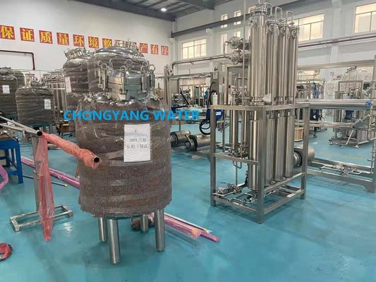 Farmasötik Çoklu Sütunlu Distillasiyon Tesisi Distillalı Su Makinesi WFI sistemi