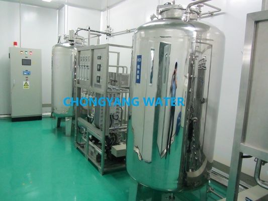 Elektroplating Endüstriyel RO Tesisi Çift Osmoz Su Filtresi Tesisi