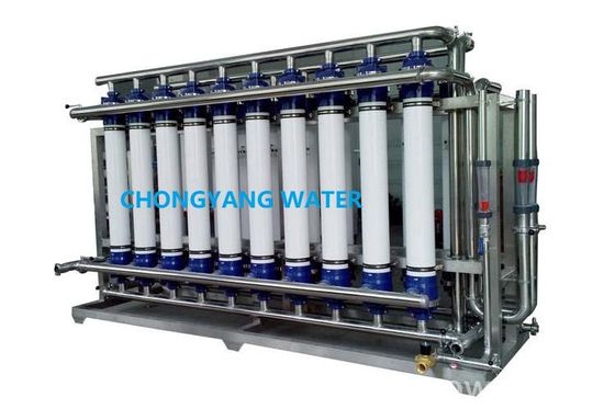 Otomatik Ultrafiltrasyon Ekipmanı UV Sterilizatörü Tatlı Su Ultra Filtreleme Sistemleri