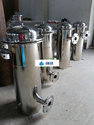 Endüstriyel Su Filtrasyonu için ASTM 304 316L Paslanmaz Çelik Filtre Konut Çanta Cep Filtresi