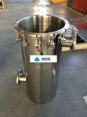 Endüstriyel Su Filtrasyonu için ASTM 304 316L Paslanmaz Çelik Filtre Konut Çanta Cep Filtresi