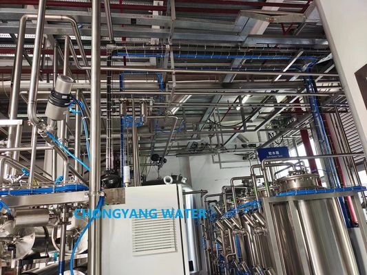 PW WFI döngüsü Temiz Su Dağıtım Sistemi İlaç Su Depolama ve Dağıtım Sistemi