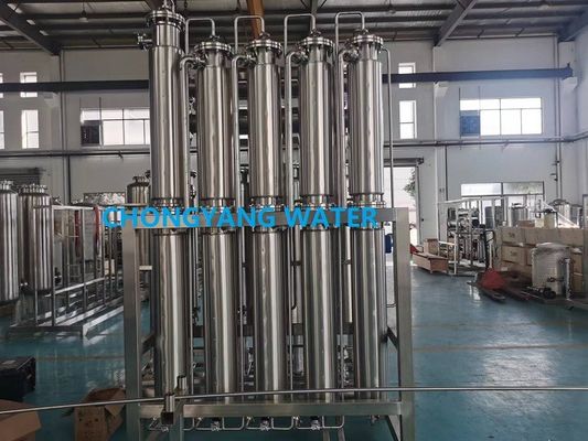WFI üretmek için çoklu etkili buhar sıkıştırma damıtma ve zar bazlı sistemler