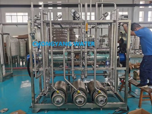 WFI üretmek için çoklu etkili buhar sıkıştırma damıtma ve zar bazlı sistemler