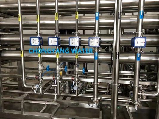 Paketlenmiş Ters Osmoz + Temizlenmiş Su için Elektrodeonizasyon