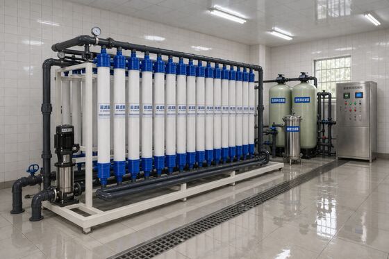 Ultrafiltrasyon Ekipmanı UPVC Ultrafiltrasyon Sütte Su Arıtma