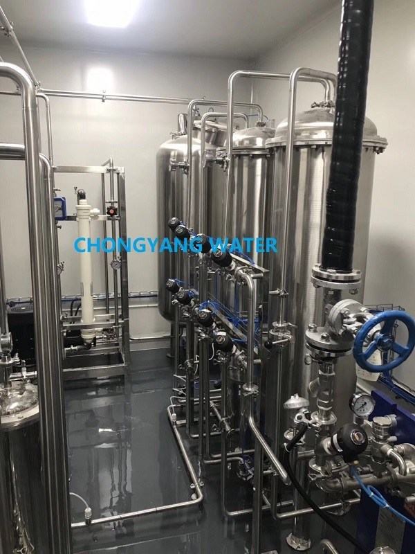 Sıcaklık Değiştiricisi Ultrapure Pharma Effluent Treatment Plant UV Lamp Edi Ro