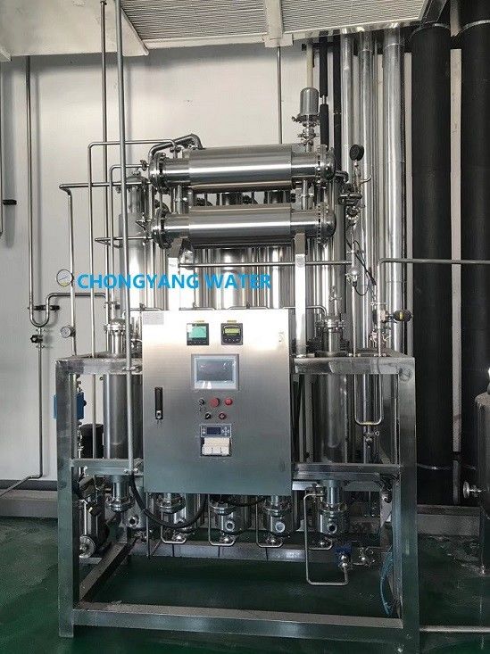 SS316L Çok Kolonlu Damıtma Tesisi Dört Etki Damıtılmış Su İn Vitro Teşhis Reaktifi İçin Yapma Makinesi