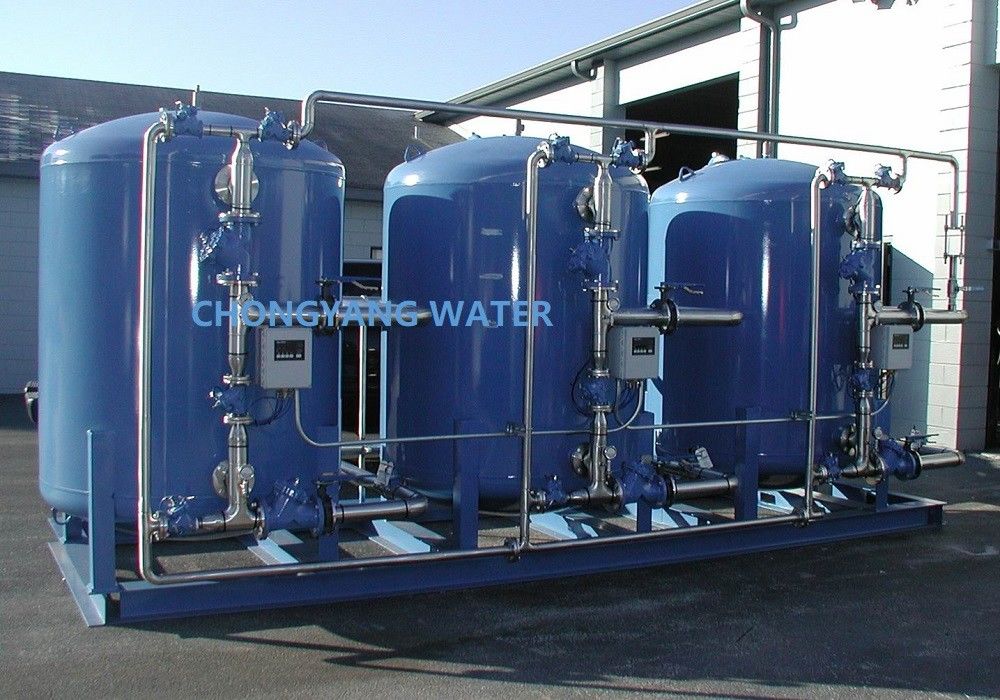 Büyük Kapasiteli Kazan Besleme Suyu Arıtma Sistemleri FRP UPVC Paslanmaz Çelik Reverse Osmosis Kazan Besleme Suyu